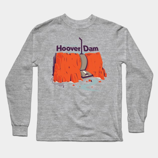 The Hoover Dam Long Sleeve T-Shirt by ryderdoty